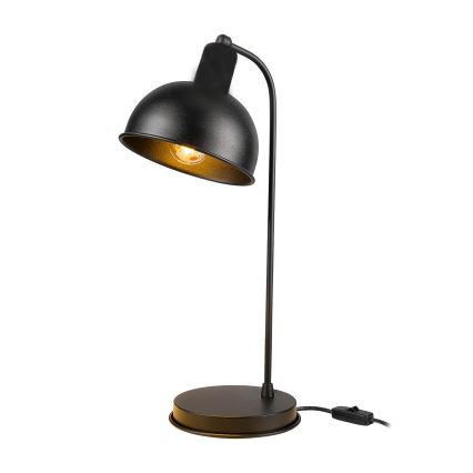 ONLI - Bordslampa ISTANBUL 1xE27/22W/230V 50 cm svart