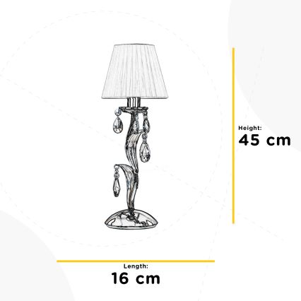 ONLI - Bordslampa JACQUELINE 1xE14/6W/230V