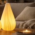 ONLI - Bordslampa NUVIA 1xE14/6W/230V 32 cm vit