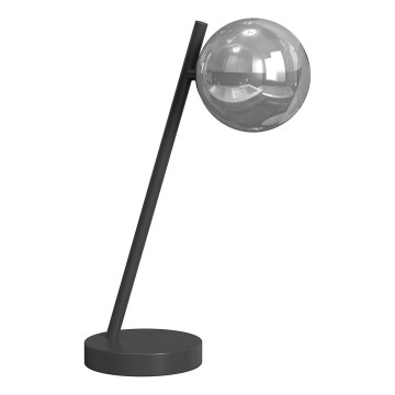 ONLI - Bordslampa PALOMA 1xG9/10W/230V 38,5 cm svart/rökig