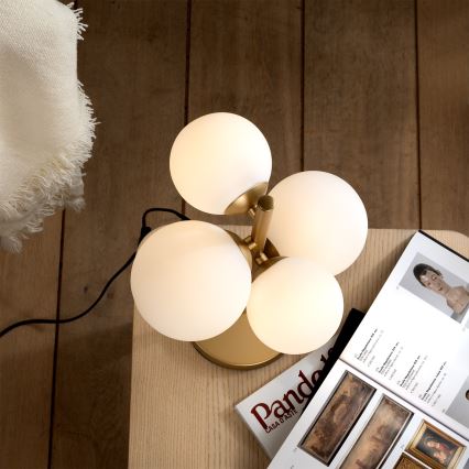 ONLI - Bordslampa PALOMA 4xG9/10W/230V 48 cm guld