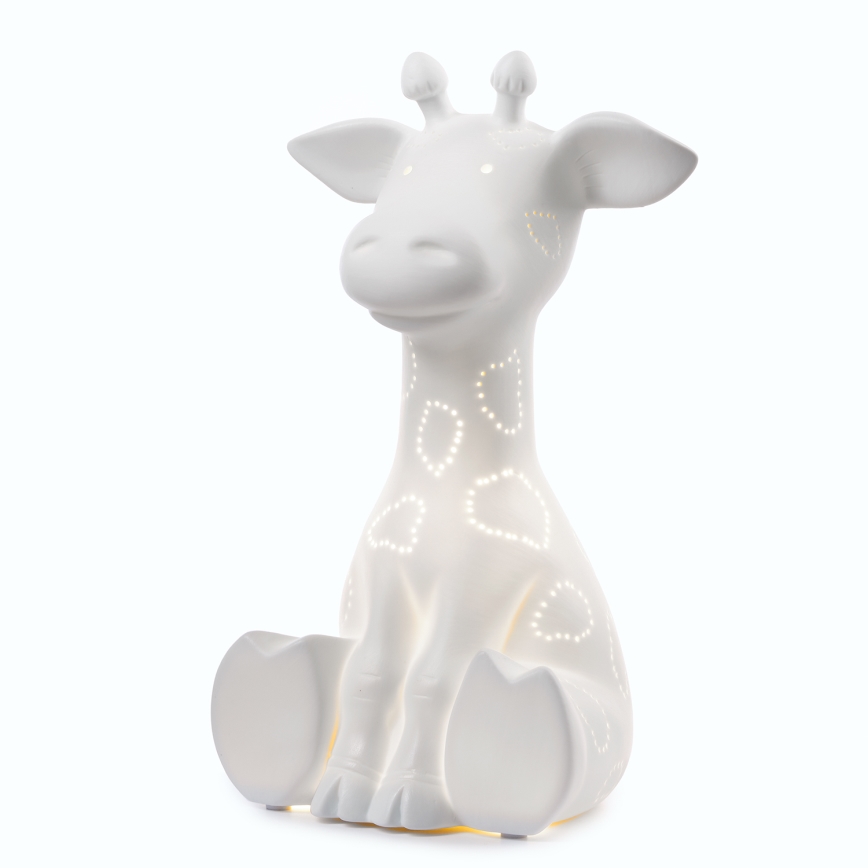 ONLI - Bordslampa PORCELLANA 1xE14/6W/230V 30 cm giraff