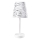 ONLI - Bordslampa RICKY 1xE14/10W/230V 28 cm vit
