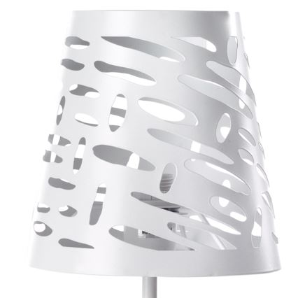 ONLI - Bordslampa RICKY 1xE14/10W/230V 28 cm vit