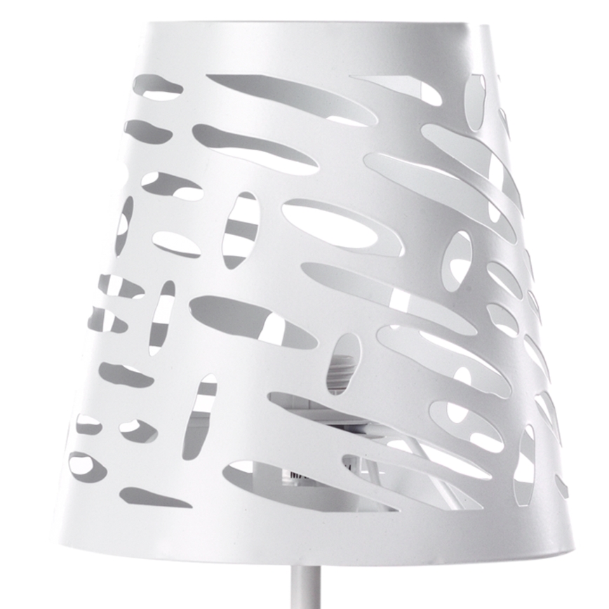 ONLI - Bordslampa RICKY 1xE14/10W/230V 28 cm vit