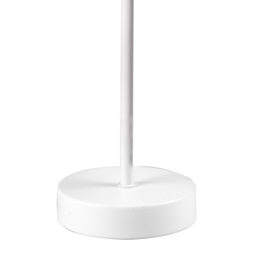 ONLI - Bordslampa RICKY 1xE14/10W/230V 28 cm vit