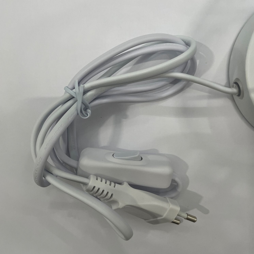 ONLI - Bordslampa RICKY 1xE14/10W/230V 28 cm vit