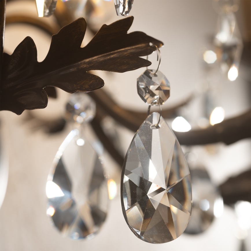 ONLI - Bordslampa TERESA 1xE14/6W/230V brons