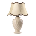 ONLI - Bordslampa VORTICE 1xE27/22W/230V 60 cm beige