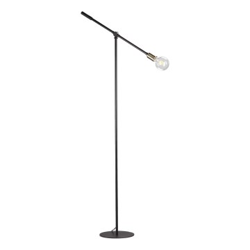 ONLI - Golvlampa ASTE 1xE27/15W/230V svart/guld