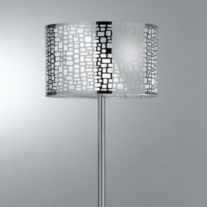 ONLI - Golvlampa BRUCE 1xE27/15W/230V matt krom