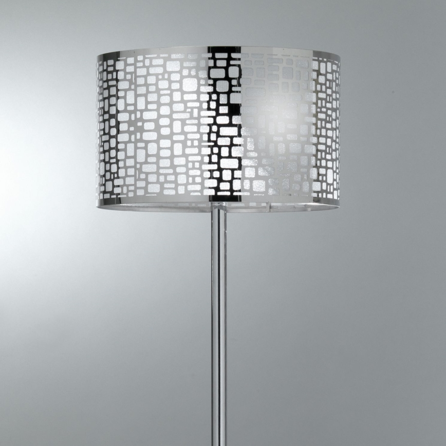 ONLI - Golvlampa BRUCE 1xE27/15W/230V matt krom