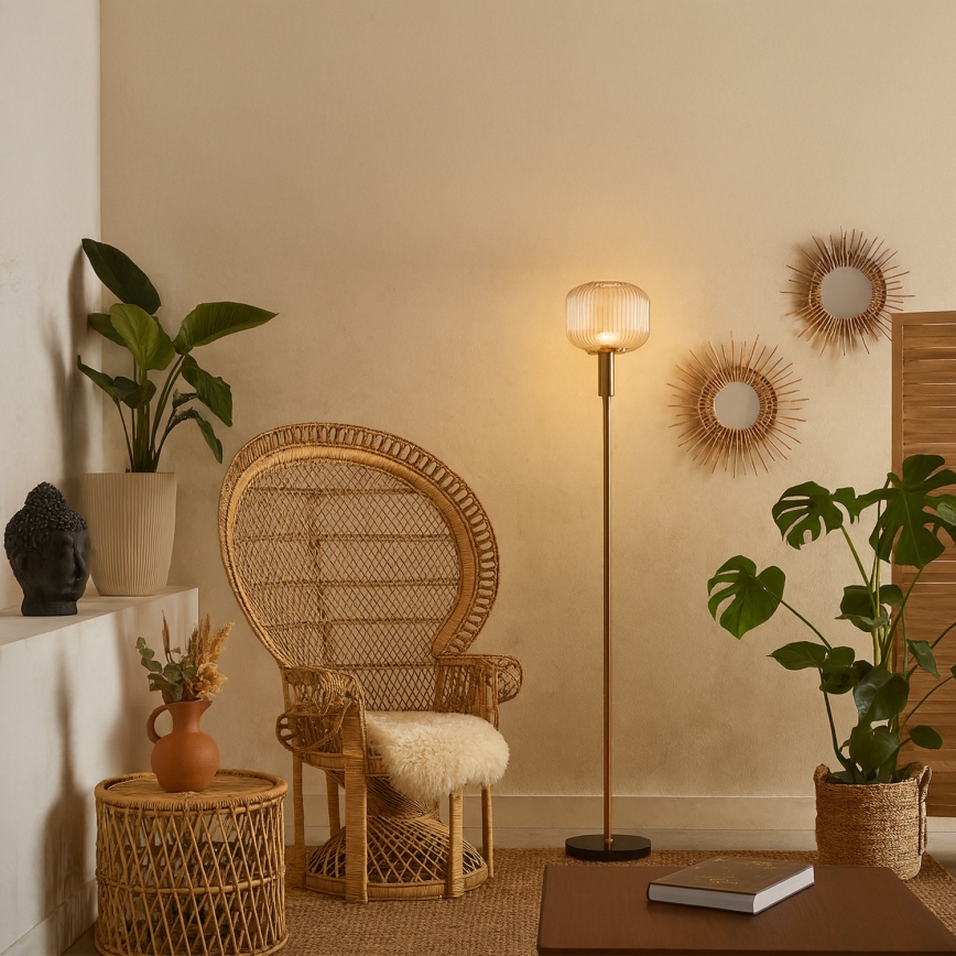 ONLI - Golvlampa DOROTY 1xE27/22W/230V