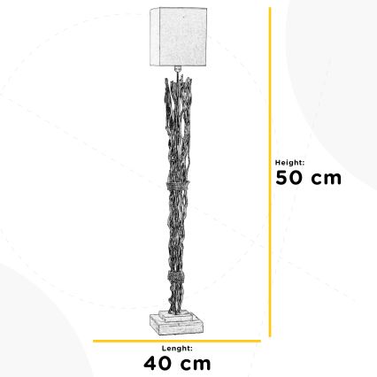 ONLI - Golvlampa MARICA 1xE27/22W/230V