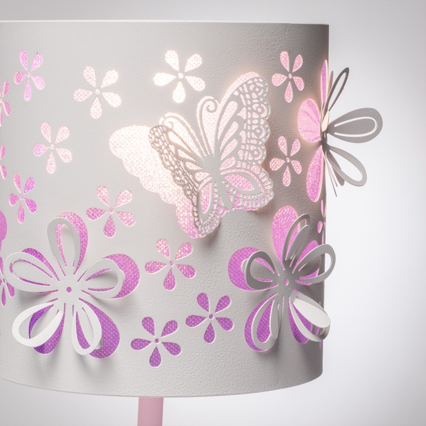 ONLI - Lampa för barn TITILLA 1xE14/6W/230V 22 cm lila/vit