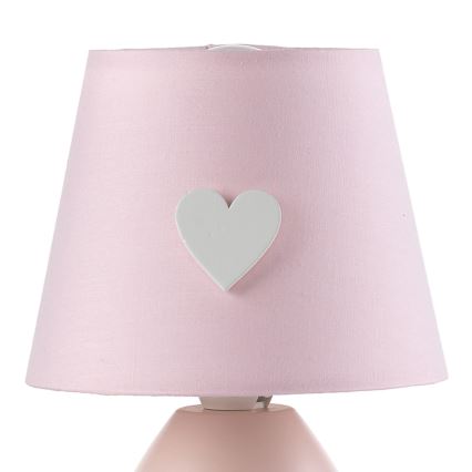 ONLI - Lampa för barn TITTA 1xE14/6W/230V 20 cm rosa