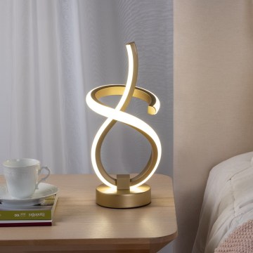 ONLI - LED bordslampa KIRA LED/10W/230V 4000K 28 cm guld