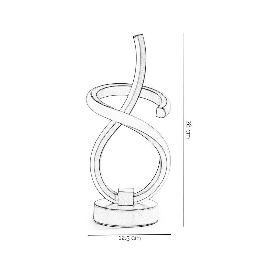ONLI - LED bordslampa KIRA LED/10W/230V 4000K 28 cm guld