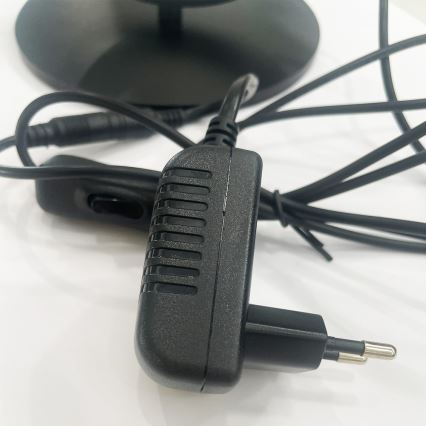 ONLI - LED bordslampa RINGS LED/17W/230V 4000K 37 cm svart