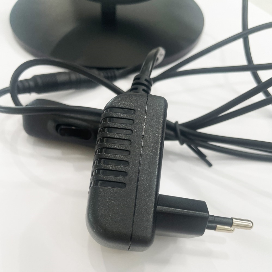 ONLI - LED bordslampa RINGS LED/17W/230V 4000K 37 cm svart