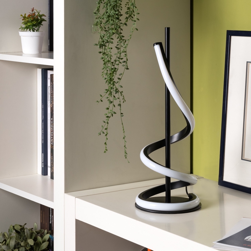 ONLI - LED bordslampa TWIST LED/12W/230V 4000K 40 cm svart