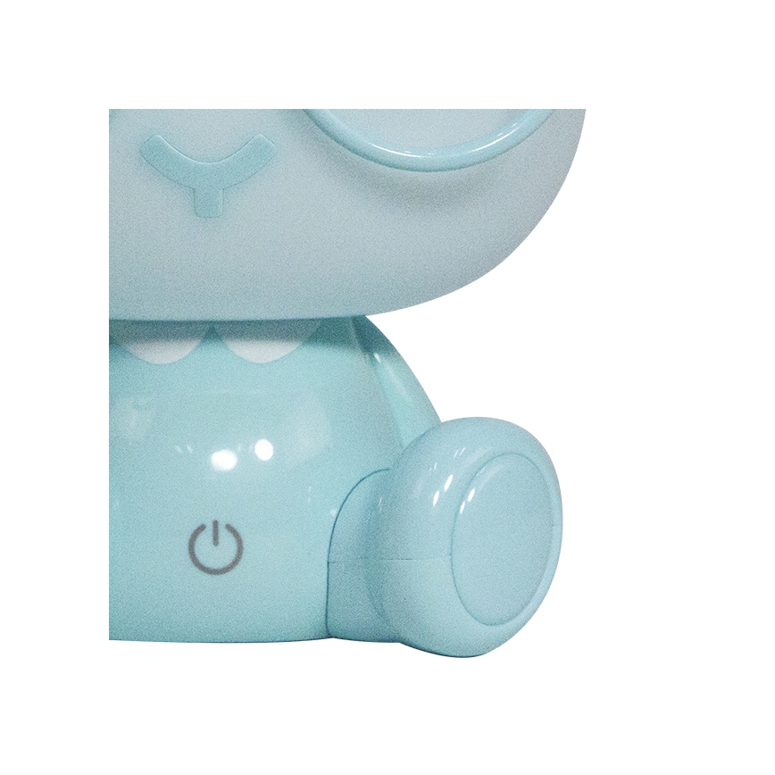 ONLI - LED Dimmbar barnnattlampa PUPPIES LED/3W/230V 22 cm kanin/blå