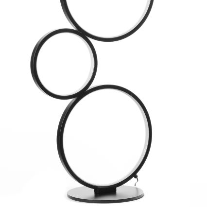 ONLI - LED-golvlampa RINGS LED/58W/230V 4000K svart