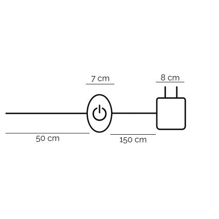 ONLI - LED golvlampa TWIST LED/24W/230V 4000K svart