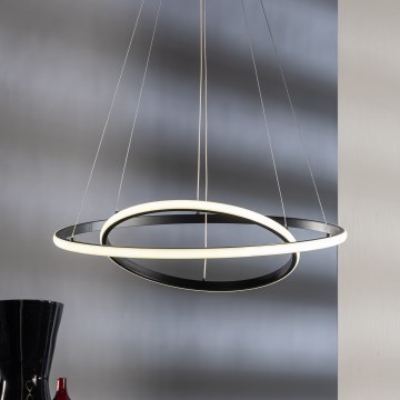 ONLI - LED hänglampa på vajer NOELIA LED/30W/230V svart