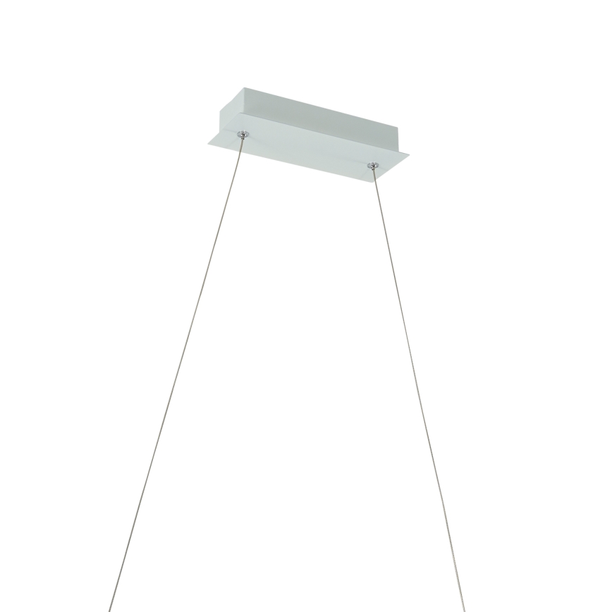 ONLI - LED ljuskrona med textilsladd ROMEO LED/48W/230V 4000K vit