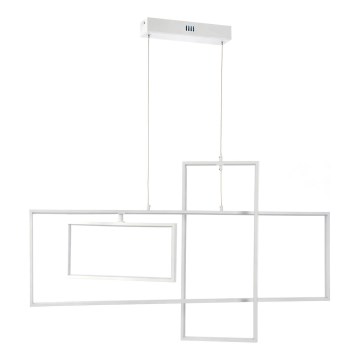 ONLI - LED ljuskrona med textilsladd SQUID LED/60W/230V 4000K vit