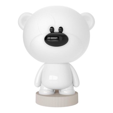 ONLI - LED RGB Barnnattlampa PUPPIES LED/3W/USB nalle 30 cm