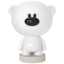 ONLI - LED RGB Nattlampa för barn PUPPIES LED/3W/USB teddy björn 30 cm