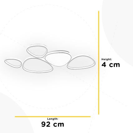 ONLI - LED taklampa ROMEO LED/48W/230V 4000K vit
