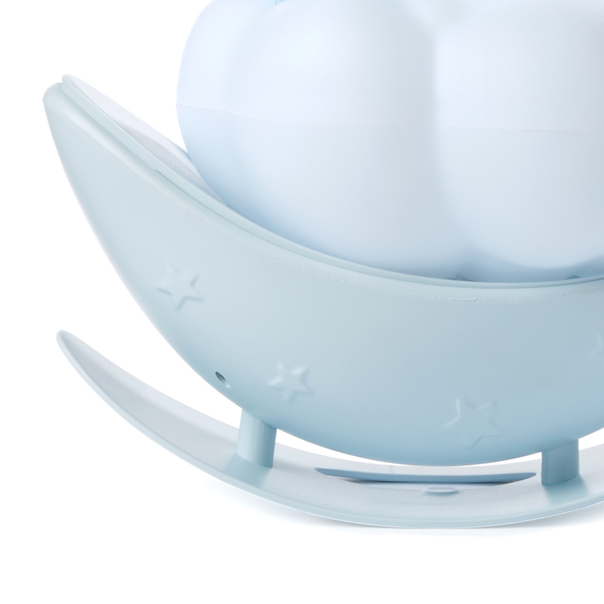 ONLI - LED Uppladdningsbar barnnattlampa NUVOLINA LED/2,5W/5V 300 mAh björn/blå