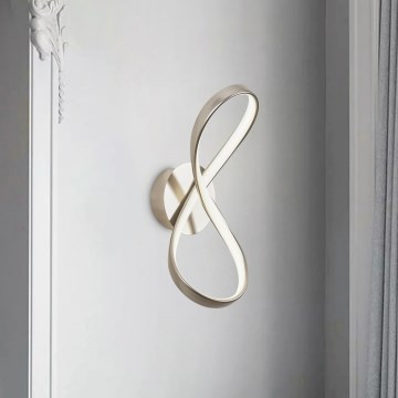 ONLI - LED väggbelysning INFINITY LED/15W/230V 4500K matt krom