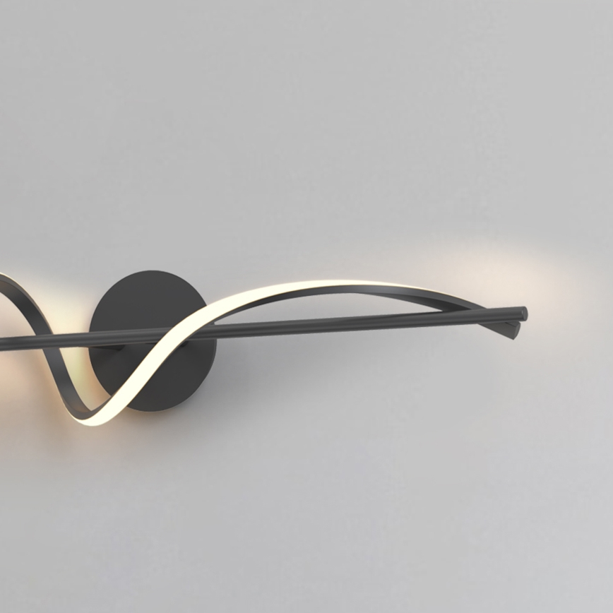 ONLI - LED väggbelysning TWIST LED/25W/230V 4000K svart