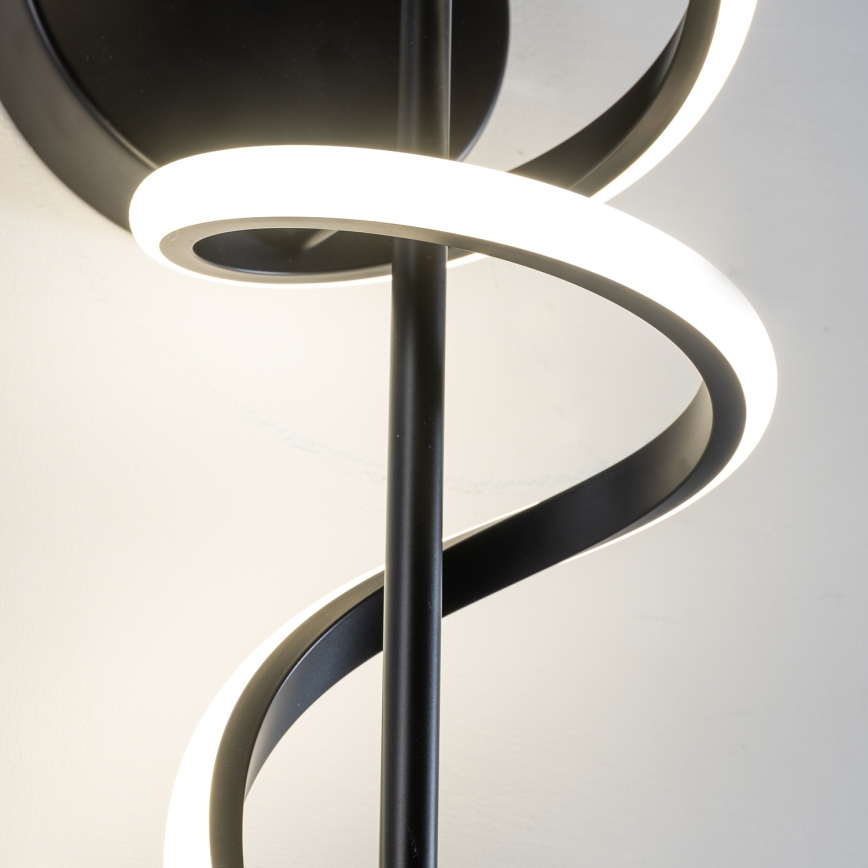 ONLI - LED väggbelysning TWIST LED/25W/230V 4000K svart