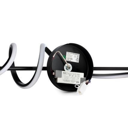 ONLI - LED väggbelysning TWIST LED/25W/230V 4000K svart