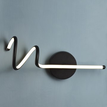 ONLI - LED väggbelysning TWIST LED/6W/230V 4000K svart