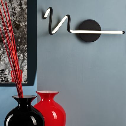 ONLI - LED väggbelysning TWIST LED/6W/230V 4000K svart