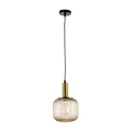 ONLI - Ljuskrona med textilsladd DOROTY 1xE27/22W/230V diameter 20 cm