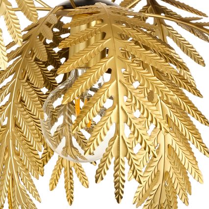 ONLI - Ljuskrona med textilsladd DUBAI 1xE27/22W/320V guld