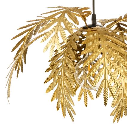 ONLI - Ljuskrona med textilsladd DUBAI 1xE27/22W/320V guld