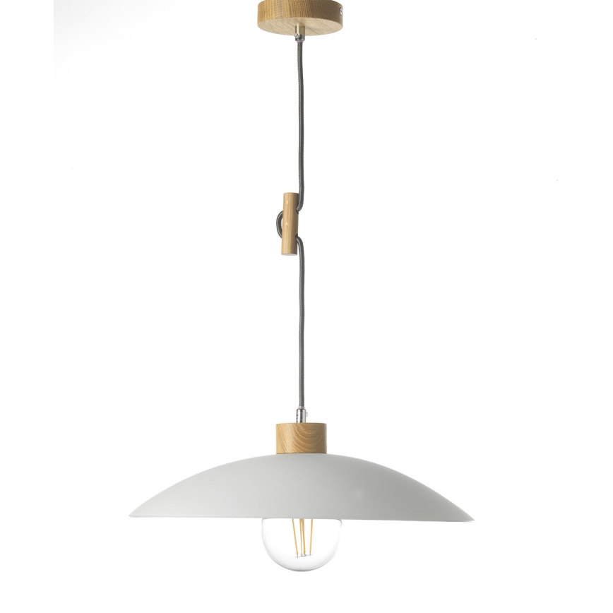 ONLI - Ljuskrona med textilsladd OHANA 1xE27/22W/230V ek