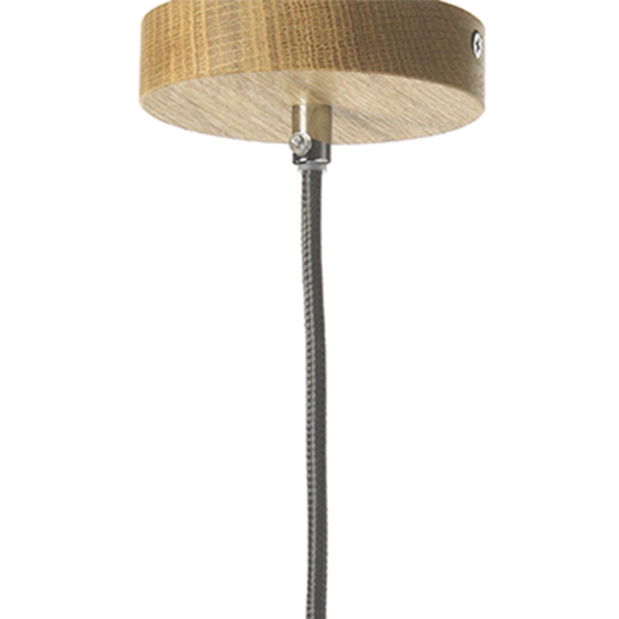 ONLI - Ljuskrona med textilsladd OHANA 1xE27/22W/230V ek