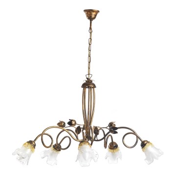 ONLI - Ljuskrona på kedja ARIANNA 5xE14/6W/230V