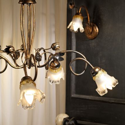 ONLI - Ljuskrona på kedja ARIANNA 5xE14/6W/230V