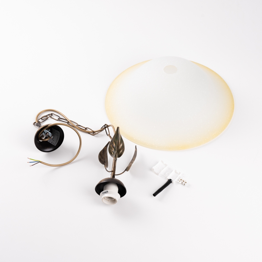 ONLI - Ljuskrona på kedja MIRA 1xE27/22W/230V diameter 40 cm