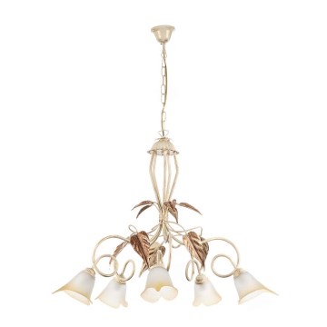 ONLI - Ljuskrona på kedja VANDA 5xE14/6W/230V